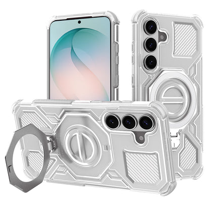 Coque pour Samsung Galaxy S26 Plus S947, Techsuit, Carbon Shield Pro, Blanc