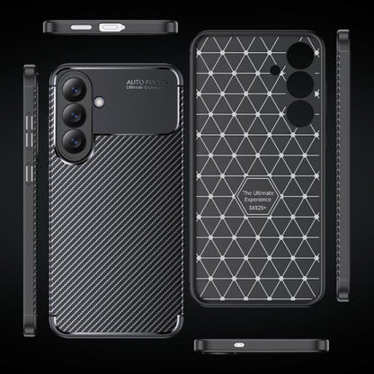 Étui pour Samsung Galaxy S26 Plus S947, Techsuit, CarbonFiber, Noir