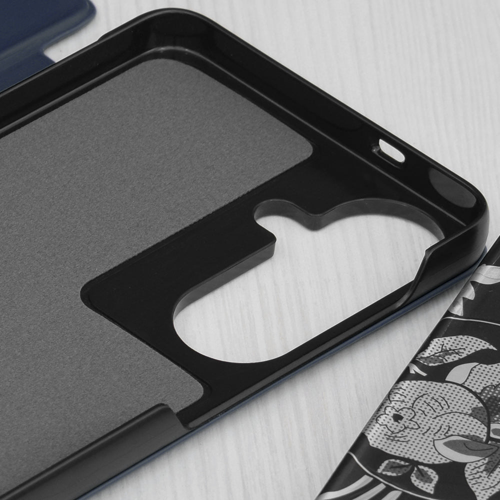Étui pour Samsung Galaxy S26 Plus S947, Techsuit, eFold, Bleu Foncé