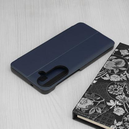Étui pour Samsung Galaxy S26 Plus S947, Techsuit, eFold, Bleu Foncé