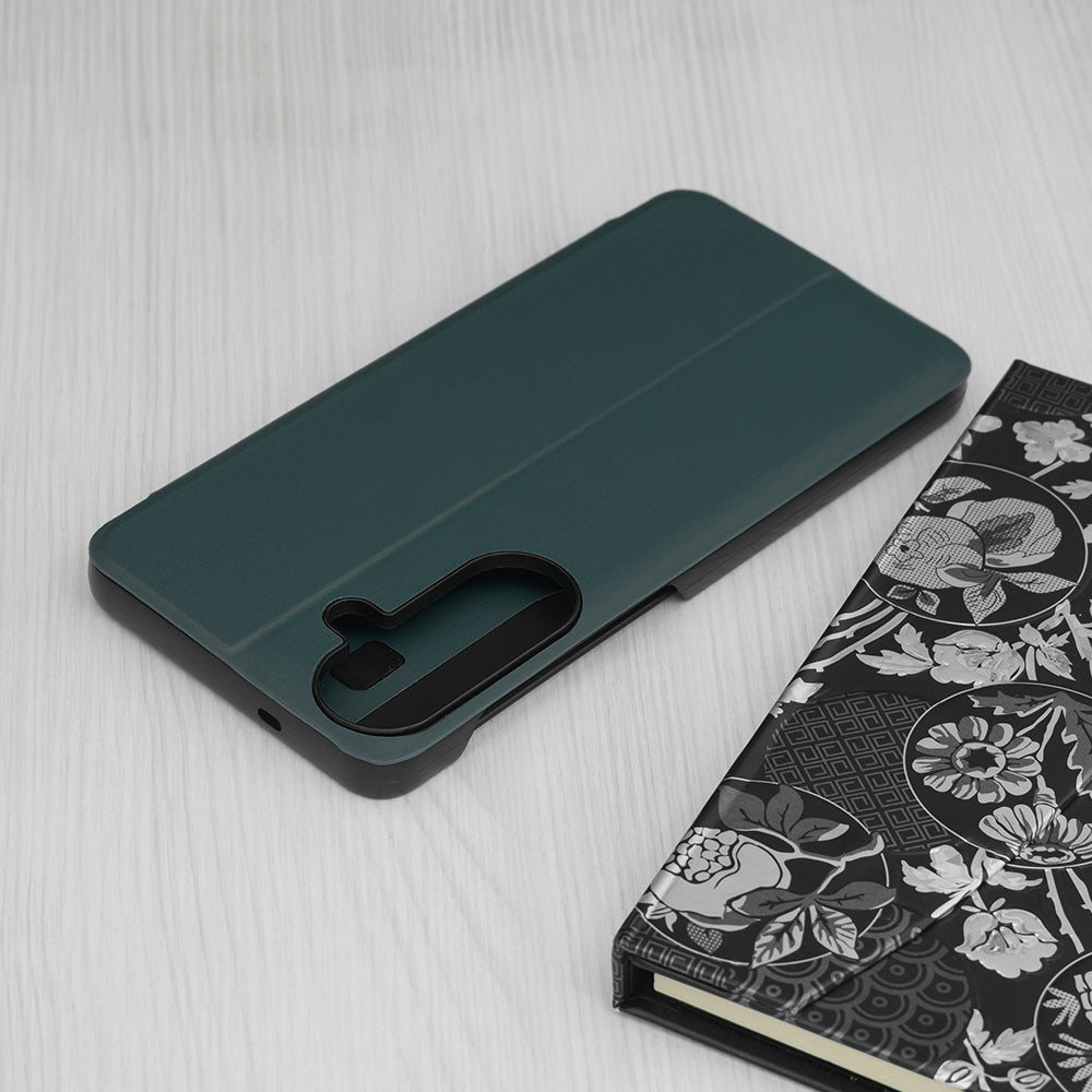 Étui pour Samsung Galaxy S26 Plus S947, Techsuit, eFold, Vert Foncé