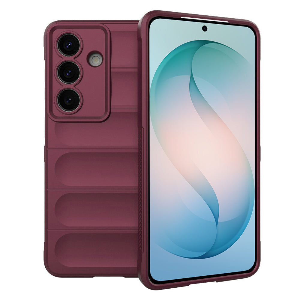 Étui pour Samsung Galaxy S26 Plus S947, Techsuit, Magic Shield, Bordeaux
