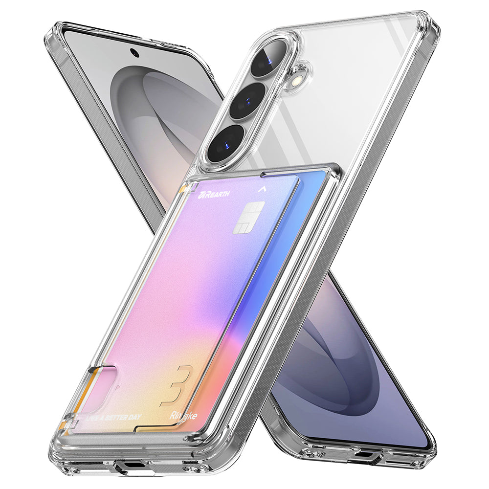 Étui pour Samsung Galaxy S26, Ringke, Fusion Card, Transparent