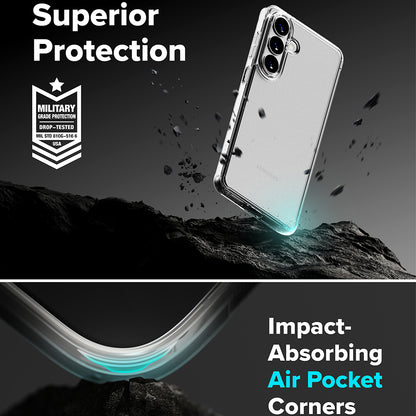 Étui pour Samsung Galaxy S26, Ringke, Fusion, Mat Transparent