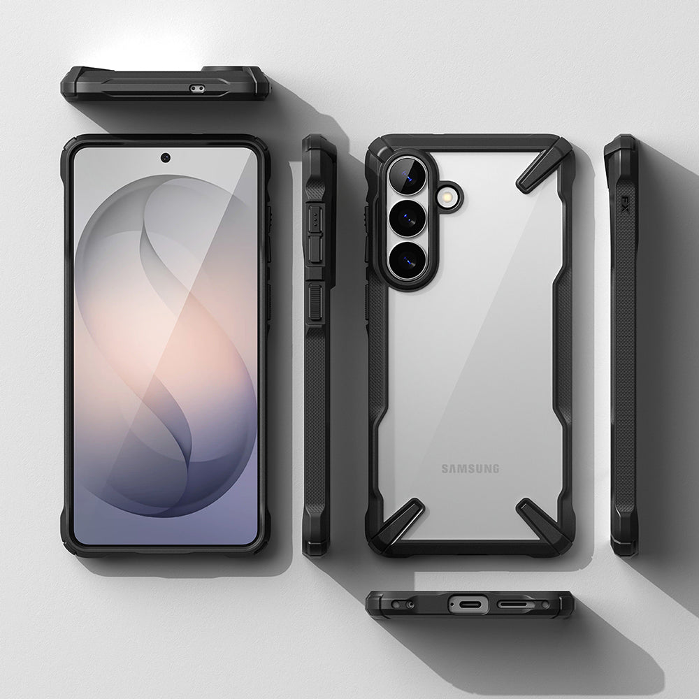 Étui pour Samsung Galaxy S26, Ringke, Fusion X, Noir