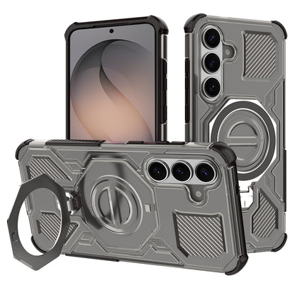 Étui pour Samsung Galaxy S26 S942, Techsuit, Carbon Shield Pro, Fumé