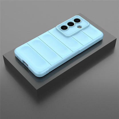 Étui pour Samsung Galaxy S26 S942, Techsuit, Magic Shield, Bleu