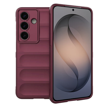 Coque pour Samsung Galaxy S26 S942, Techsuit, Magic Shield, Bordeaux