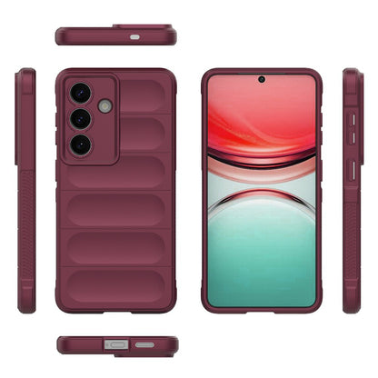 Coque pour Samsung Galaxy S26 S942, Techsuit, Magic Shield, Bordeaux