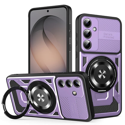 Coque pour Samsung Galaxy S26 S942, Techsuit, RuggedCam, Violet