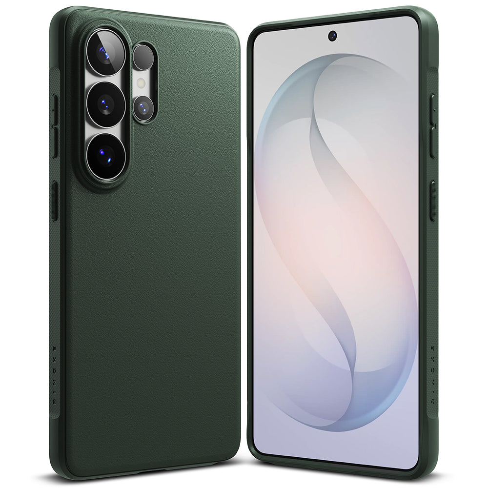 Étui pour Samsung Galaxy S26 Ultra S948, Ringke, Onyx, Vert Foncé