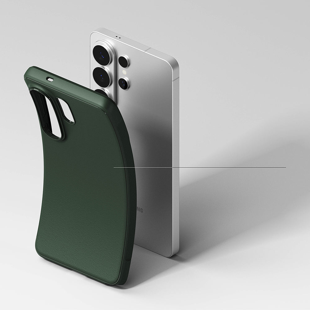 Étui pour Samsung Galaxy S26 Ultra S948, Ringke, Onyx, Vert Foncé