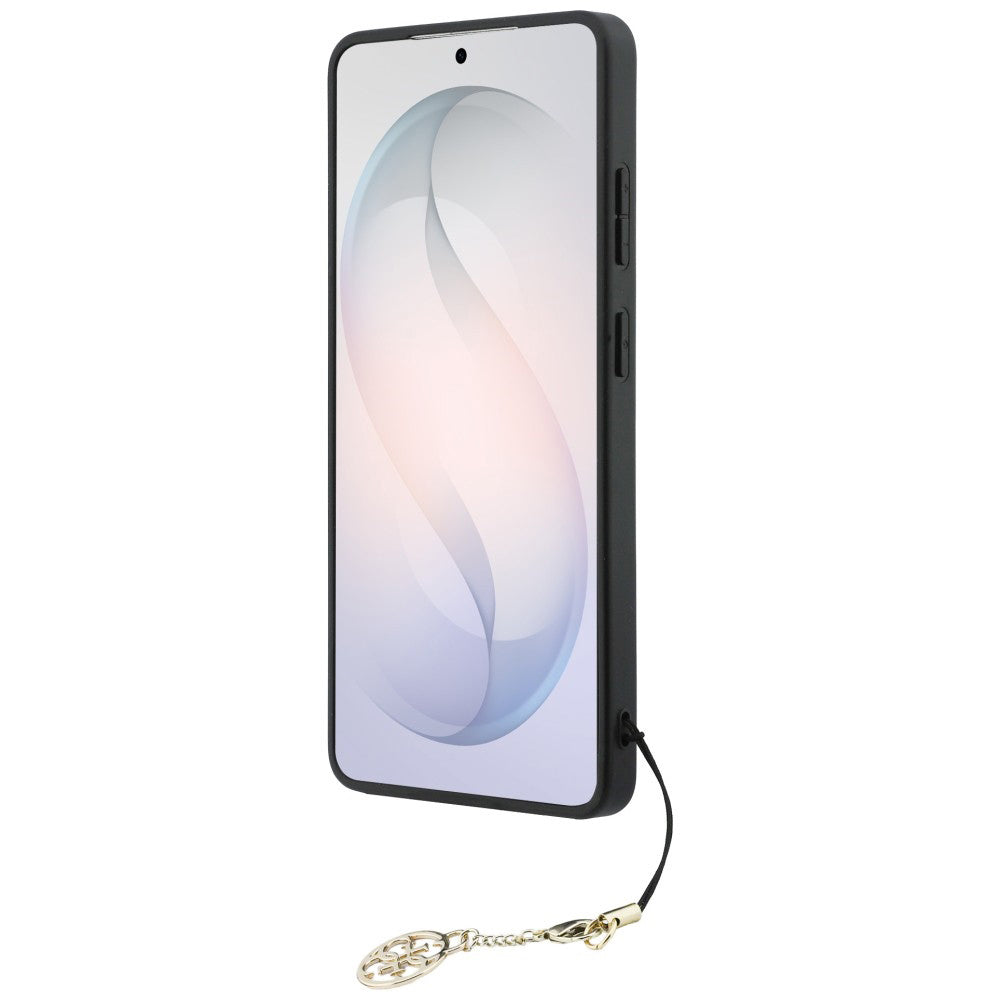 Étui pour Samsung Galaxy S26 Ultra S948, Guess, 4G Classic Logo Charm, Marron