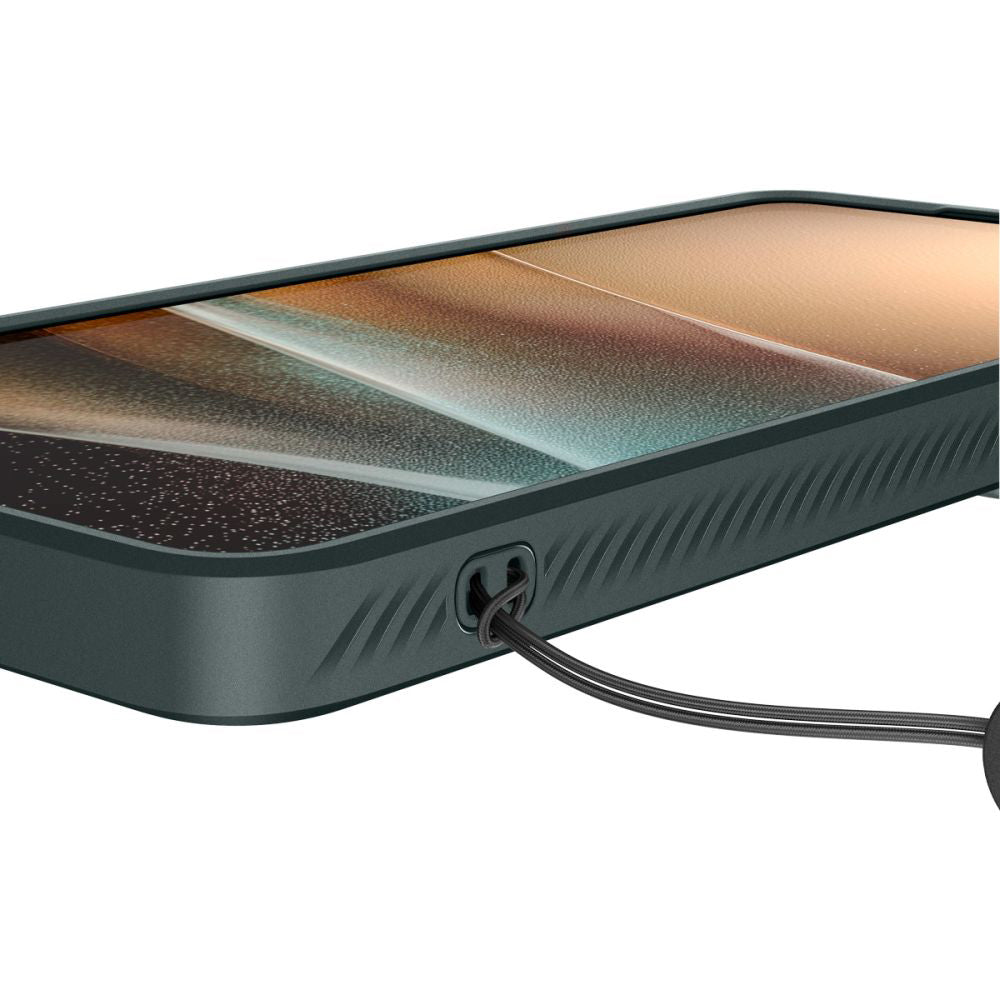 Housse pour Samsung Galaxy S26 Ultra S948, Spigen, Optik Armor, Vert ACS10688