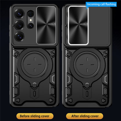 Étui pour Samsung Galaxy S26 Ultra, Techsuit, CamGuard Pro, Rose Doré