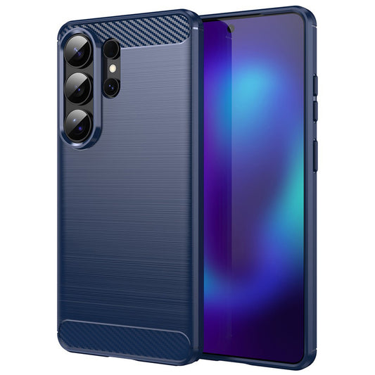 Étui pour Samsung Galaxy S26 Ultra, Techsuit, Carbone, Bleu