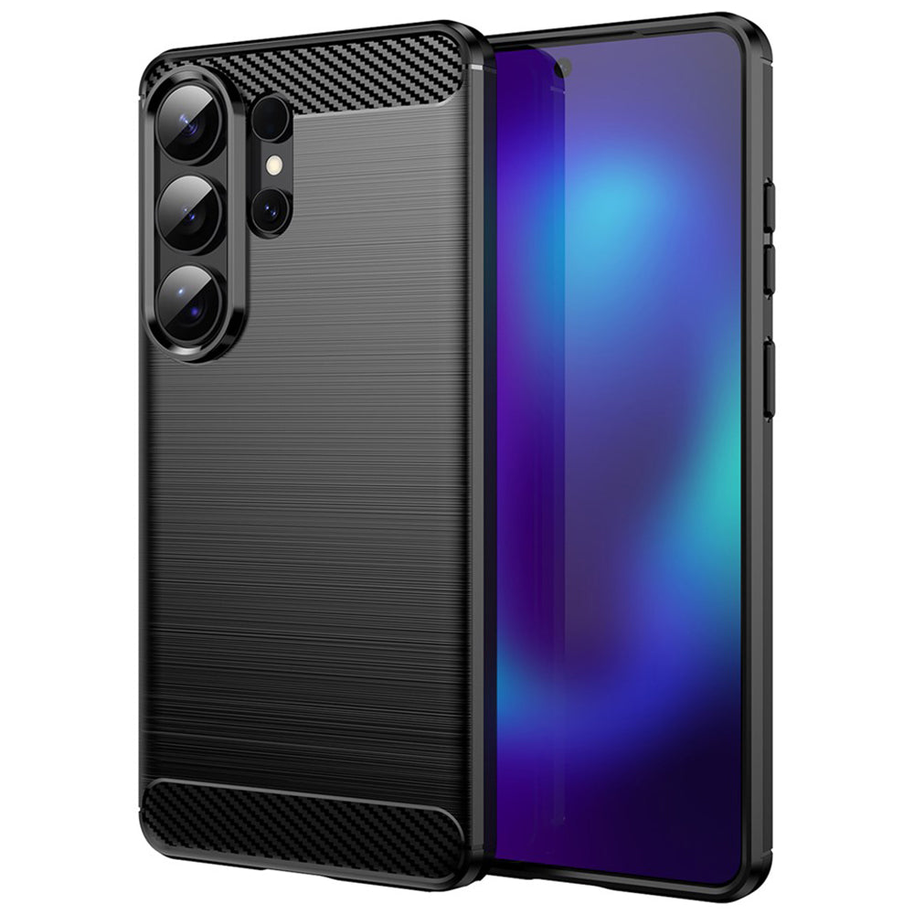 Étui pour Samsung Galaxy S26 Ultra, Techsuit, Carbone, Noir