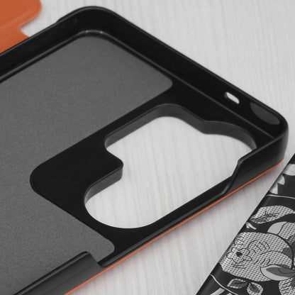 Étui pour Samsung Galaxy S26 Ultra, Techsuit, eFold, Orange