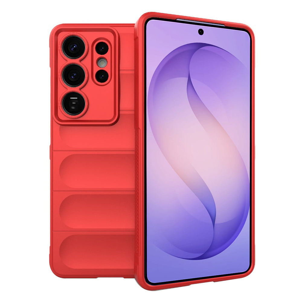 Étui pour Samsung Galaxy S26 Ultra S948, Techsuit, Magic Shield, Rouge