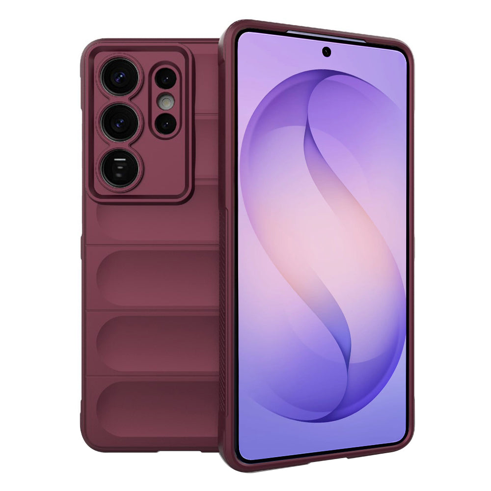 Étui pour Samsung Galaxy S26 Ultra, Techsuit, Magic Shield, Cerise