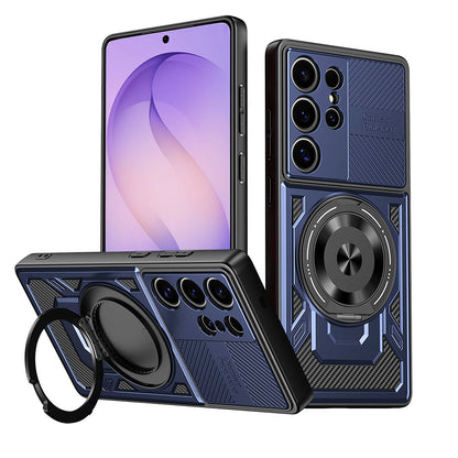 Étui pour Samsung Galaxy S26 Ultra S948, Techsuit, RuggedCam, Bleu