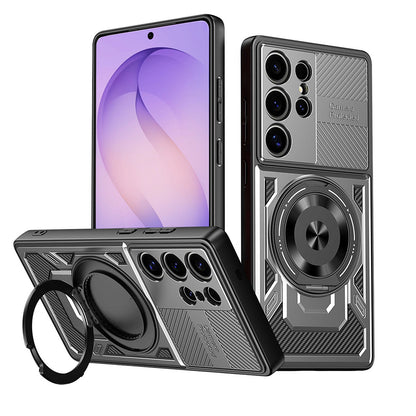 Étui pour Samsung Galaxy S26 Ultra, Techsuit, RuggedCam, Gris