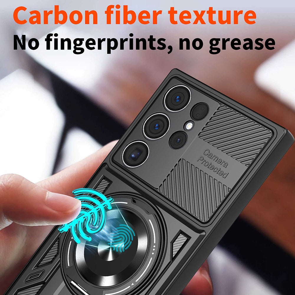 Étui pour Samsung Galaxy S26 Ultra, Techsuit, RuggedCam, Gris