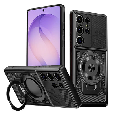 Case for Samsung Galaxy S26 Ultra, Techsuit, RuggedCam, Black