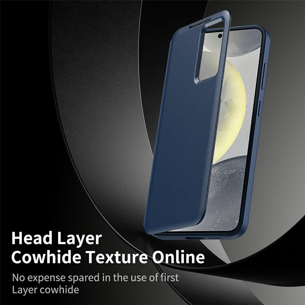 Étui pour Samsung Galaxy S26 Ultra S948, Techsuit, SmartView, Bleu