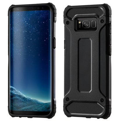 Coque pour Samsung Galaxy S8+ G955, Techsuit, Hybrid Armor, Noire