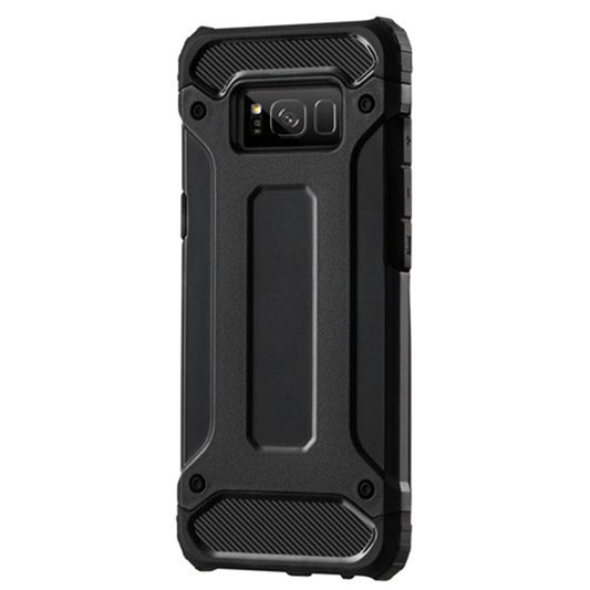 Coque pour Samsung Galaxy S8+ G955, Techsuit, Hybrid Armor, Noire