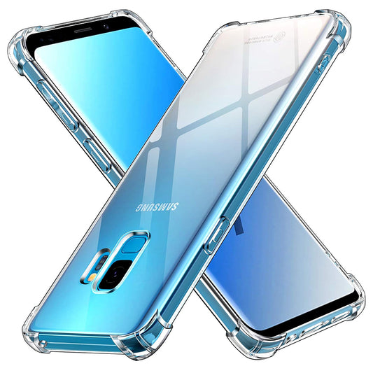 Coque pour Samsung Galaxy S9 G960, Techsuit, Anti-choc Claire, Transparente