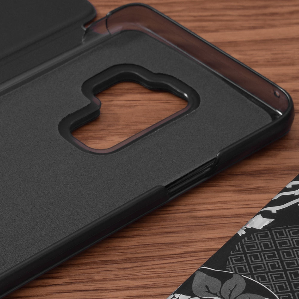Coque pour Samsung Galaxy S9+ G965, Techsuit, eFold, Noire
