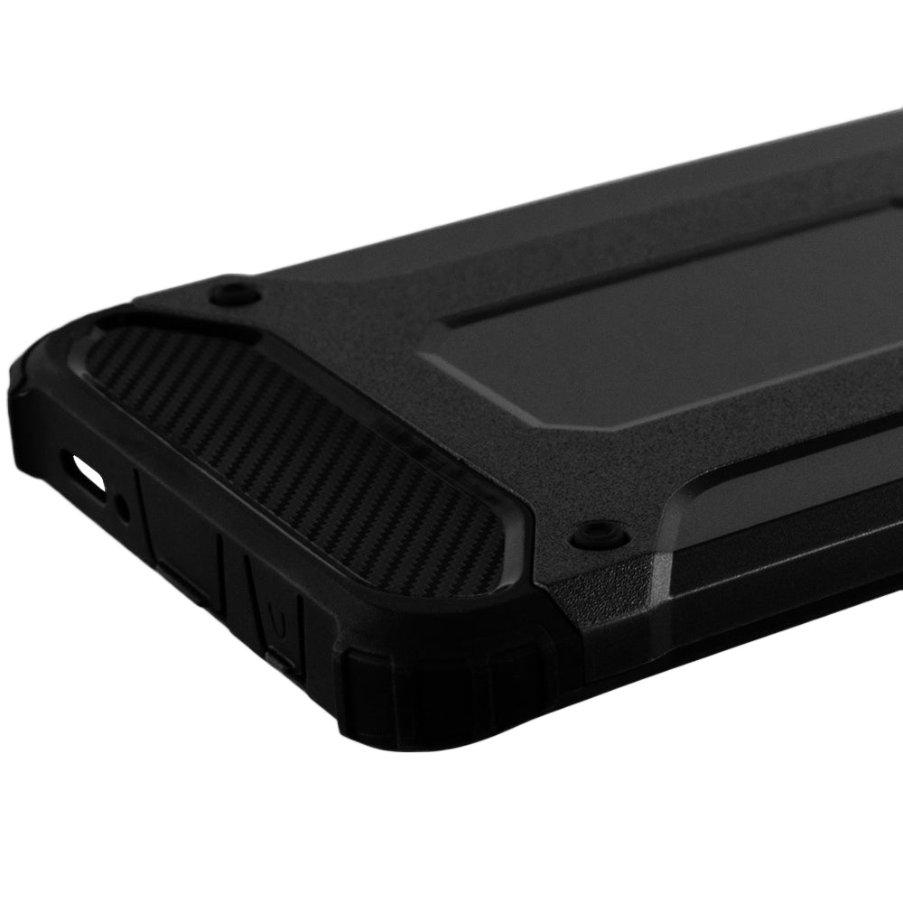 Coque pour Samsung Galaxy S9+ G965, Techsuit, Hybrid Armor, Noire