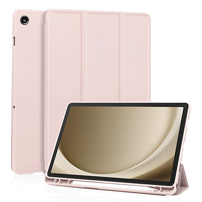 Housse pour Samsung Galaxy Tab A11+ / Tab A9+, Techsuit, Flex Trifold, Rose