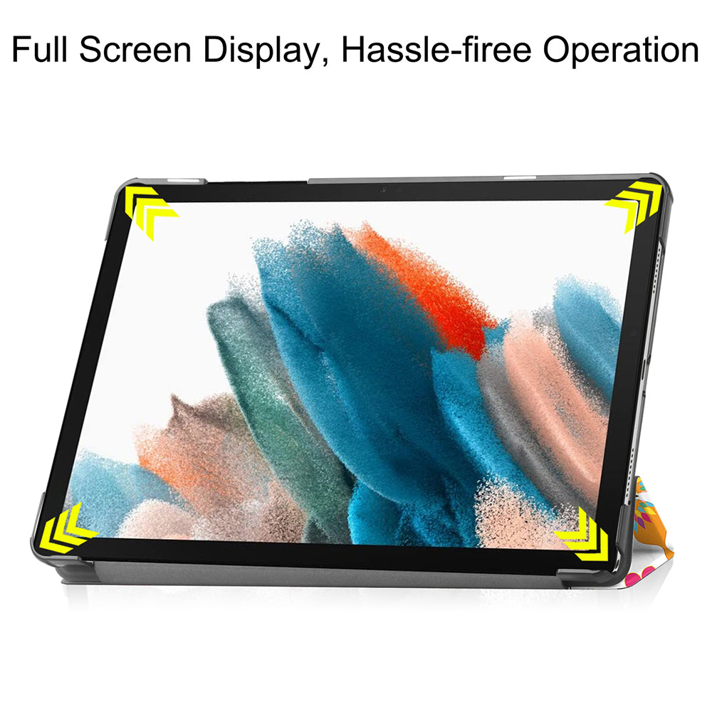 Coque pour Samsung Galaxy Tab A11+ / Tab A9+, Techsuit, FoldPro Butterfly, Multicolore