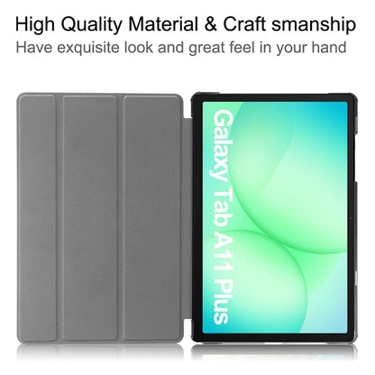 Étui pour Samsung Galaxy Tab A11+ / Tab A9+, Techsuit, FoldPro, Noir