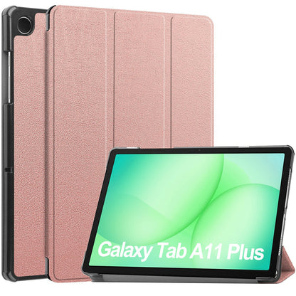 Étui pour Samsung Galaxy Tab A11+ / Tab A9+, Techsuit, FoldPro, Rose