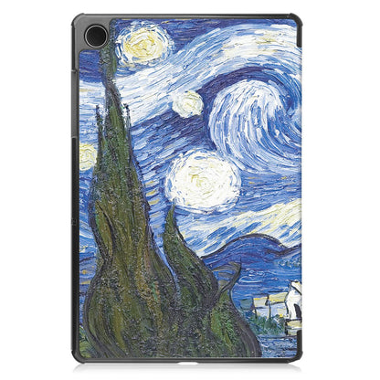 Coque pour Samsung Galaxy Tab A11+ / Tab A9+, Techsuit, FoldPro Starry Night, Multicolore
