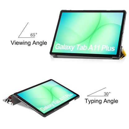 Coque pour Samsung Galaxy Tab A11+ / Tab A9+, Techsuit, FoldPro Urban Vibe, Multicolore