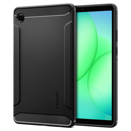 Étui pour Samsung Galaxy Tab A11, Spigen, Rugged Armor, Noir Mat