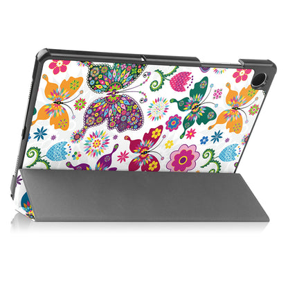 Coque pour Samsung Galaxy Tab A11 / Tab A9, Techsuit, FoldPro Butterfly Nouveau Modèle, Multicolore