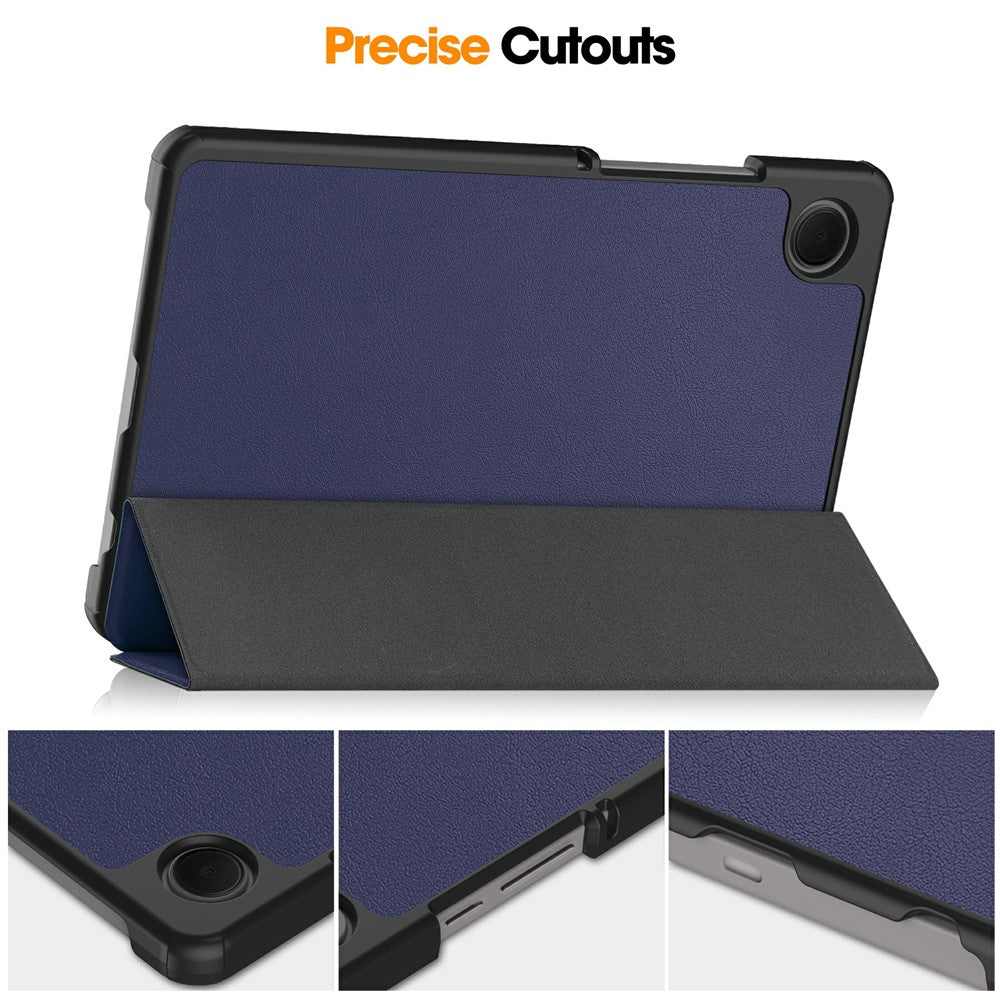 Coque pour Samsung Galaxy Tab A11 / Tab A9, Techsuit, FoldPro Nouveau Modèle, Bleue