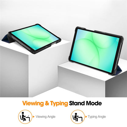 Coque pour Samsung Galaxy Tab A11 / Tab A9, Techsuit, FoldPro Nouveau Modèle, Bleue