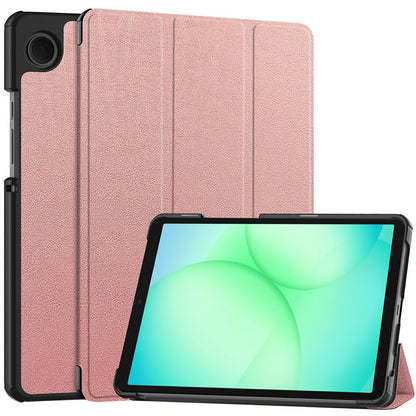 Case for Samsung Galaxy Tab A11 / Tab A9, Techsuit, FoldPro, Rose Gold