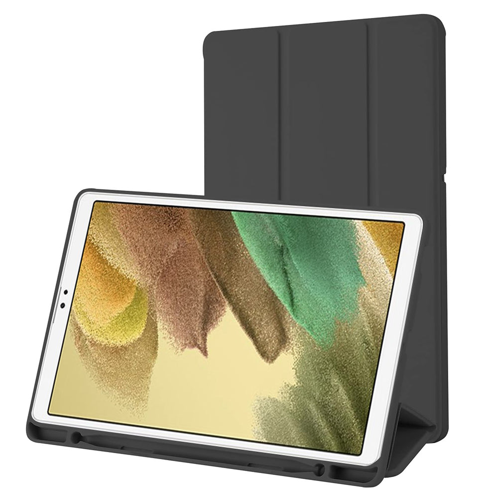 Coque pour Samsung Galaxy Tab A7 Lite, Techsuit, Flex Trifold, Noire