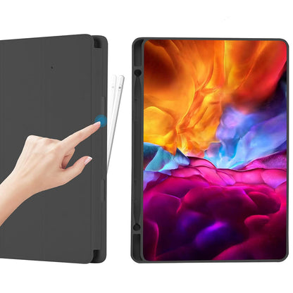 Coque pour Samsung Galaxy Tab A7 Lite, Techsuit, Flex Trifold, Noire