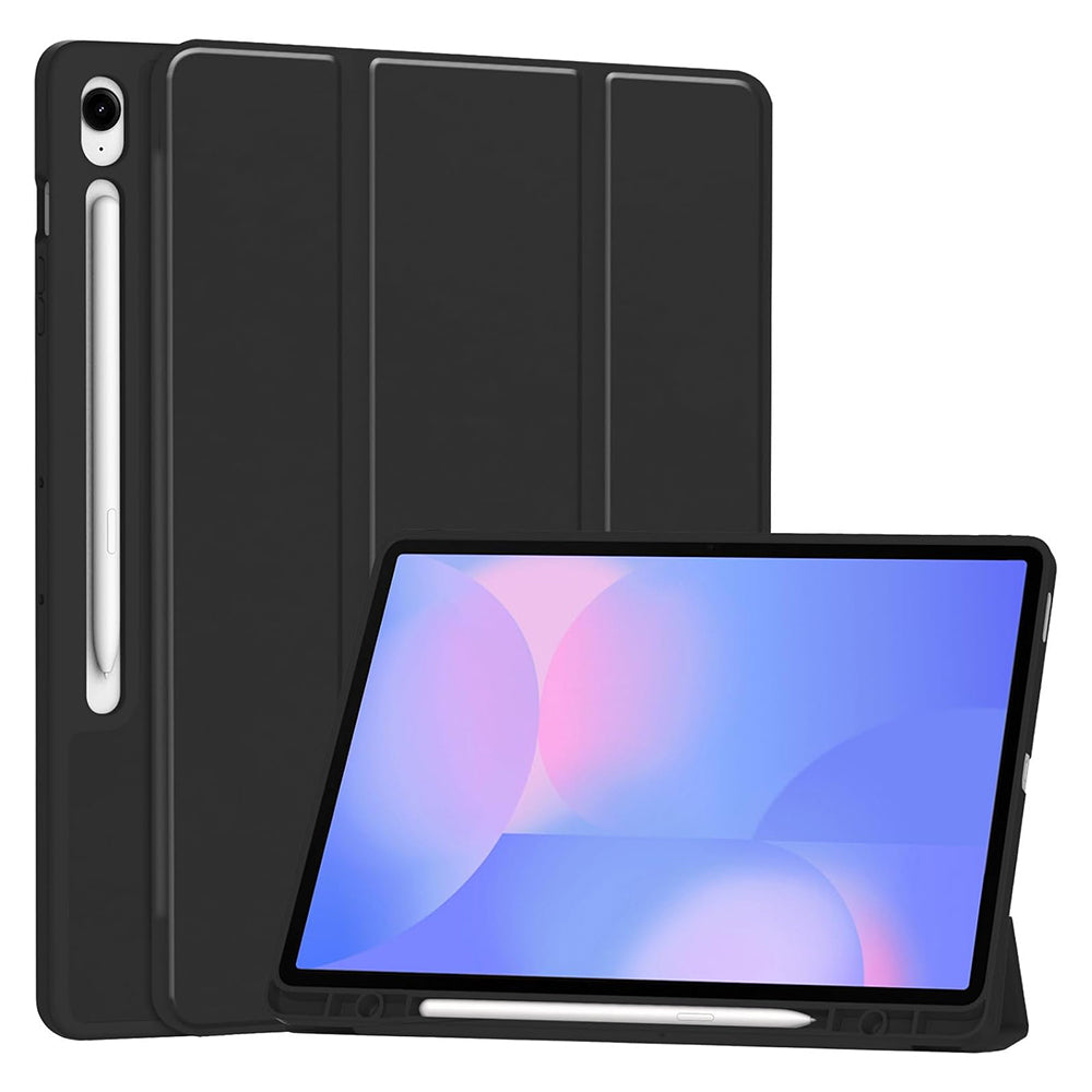 Case for Samsung Galaxy Tab S10 FE+, Techsuit, Flex Trifold, Black