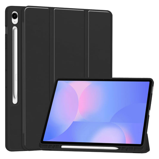 Étui pour Samsung Galaxy Tab S10 FE+, Techsuit, Flex Trifold, Noir