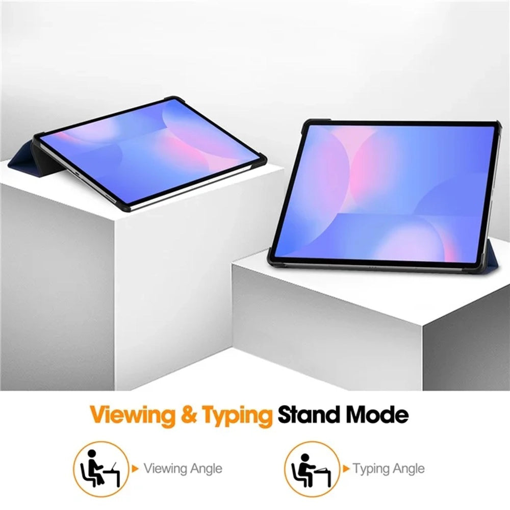 Étui pour Samsung Galaxy Tab S10 FE+, Techsuit, FoldPro, Bleu